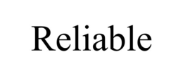 RELIABLE trademark