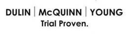 DULIN MCQUINN YOUNG TRIAL PROVEN. trademark