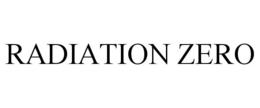 RADIATION ZERO trademark