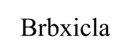 BRBXICLA trademark