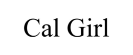 CAL GIRL trademark
