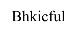 BHKICFUL trademark