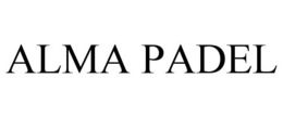 ALMA PADEL trademark