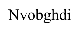 NVOBGHDI trademark
