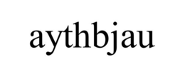AYTHBJAU trademark