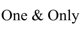 ONE & ONLY trademark