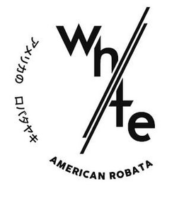 WHITE AMERICAN ROBATA trademark