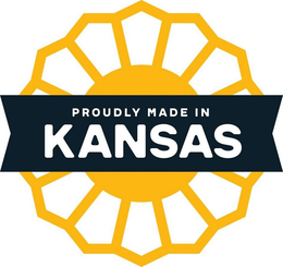 PROUDLY MADE IN KANSAS trademark