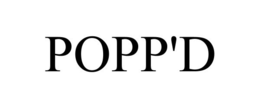POPP'D trademark