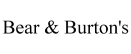 BEAR & BURTON'S trademark