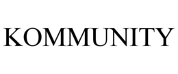 KOMMUNITY trademark
