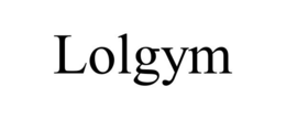 LOLGYM trademark