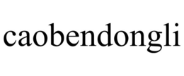 CAOBENDONGLI trademark