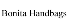 BONITA HANDBAGS trademark