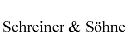 SCHREINER & SÖHNE trademark