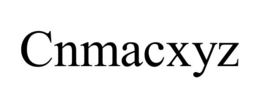 CNMACXYZ trademark