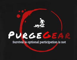 PURGEGEAR SURVIVAL IS OPTIONAL PARTICIPATION IS NOT trademark