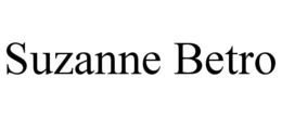 SUZANNE BETRO trademark
