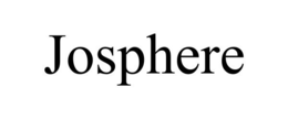 JOSPHERE trademark