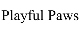 PLAYFUL PAWS trademark