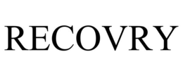 RECOVRY trademark