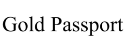 GOLD PASSPORT trademark