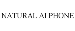 NATURAL AI PHONE trademark