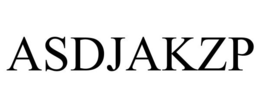 ASDJAKZP trademark
