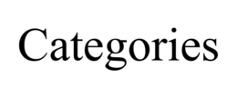 CATEGORIES trademark