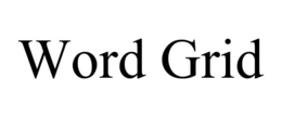 WORD GRID trademark
