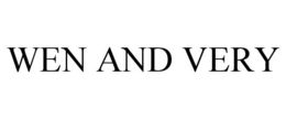 WEN AND VERY trademark