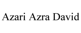 AZARI AZRA DAVID trademark