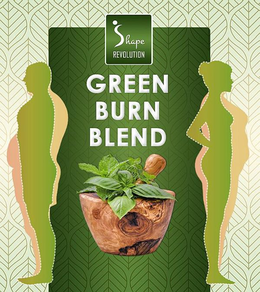 SHAPE REVOLUTION GREEN BURN BLEND trademark