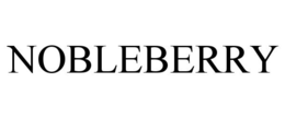 NOBLEBERRY trademark
