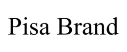 PISA BRAND trademark