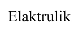 ELAKTRULIK trademark