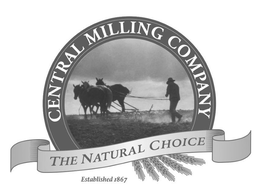 CENTRAL MILLING COMPANY THE NATURAL CHOICE ESTABLISHED 1867 trademark