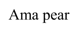 AMA PEAR trademark