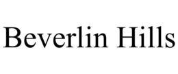 BEVERLIN HILLS trademark
