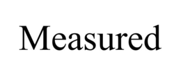 MEASURED trademark