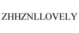 ZHHZNLLOVELY trademark