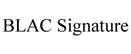 BLAC SIGNATURE trademark