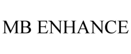 MB ENHANCE trademark