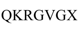 QKRGVGX trademark