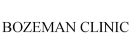 BOZEMAN CLINIC trademark