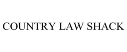 COUNTRY LAW SHACK trademark