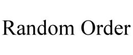 RANDOM ORDER trademark