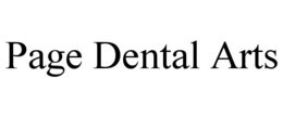 PAGE DENTAL ARTS trademark