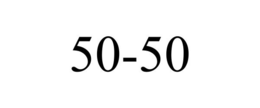 50-50 trademark