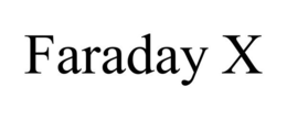 FARADAY X trademark